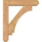 Ekena Millwork Imperial Craftsman Smooth Bracket w/ Offset Brace, Western Red Cedar, 5 1/2"W x 24"D x 28"H BKT0604X24X28IMP04SWR - alternate 2